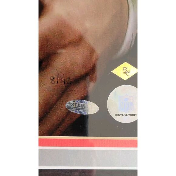 2007 Super Bowl XLII N.Y. Giants Team Autograph Framed Photo - #8/42. MAKE OFFER - Picture 6 of 16